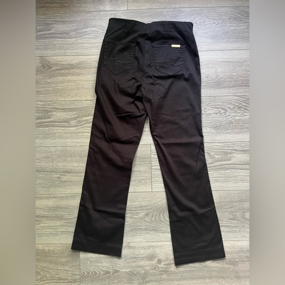 Lilly Pulitzer Black Pocket Side Zip Straight Career Professional Pants Size 6 - Picture 8 of 9